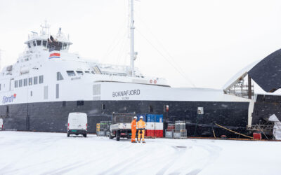 The ferry will be repaired for Christmas